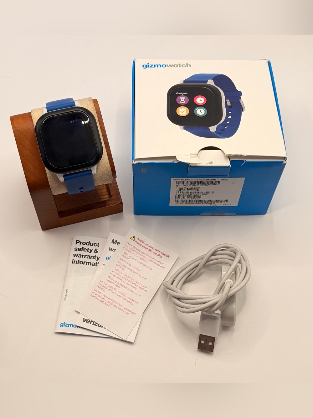 Verizon Gizmo Watch 2, Full Set, Charger included, Manuals, Kids Smart watch